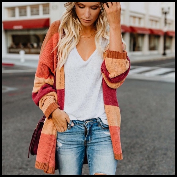 Sweaters - Fall Foliage Cardigan